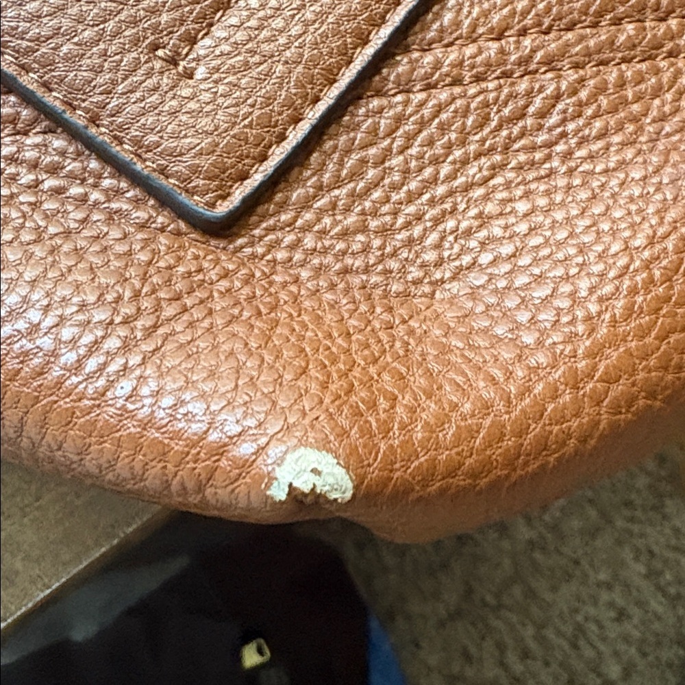 Steve‎ Madden Tan and brown leather tote bag - Picture 6 of 6